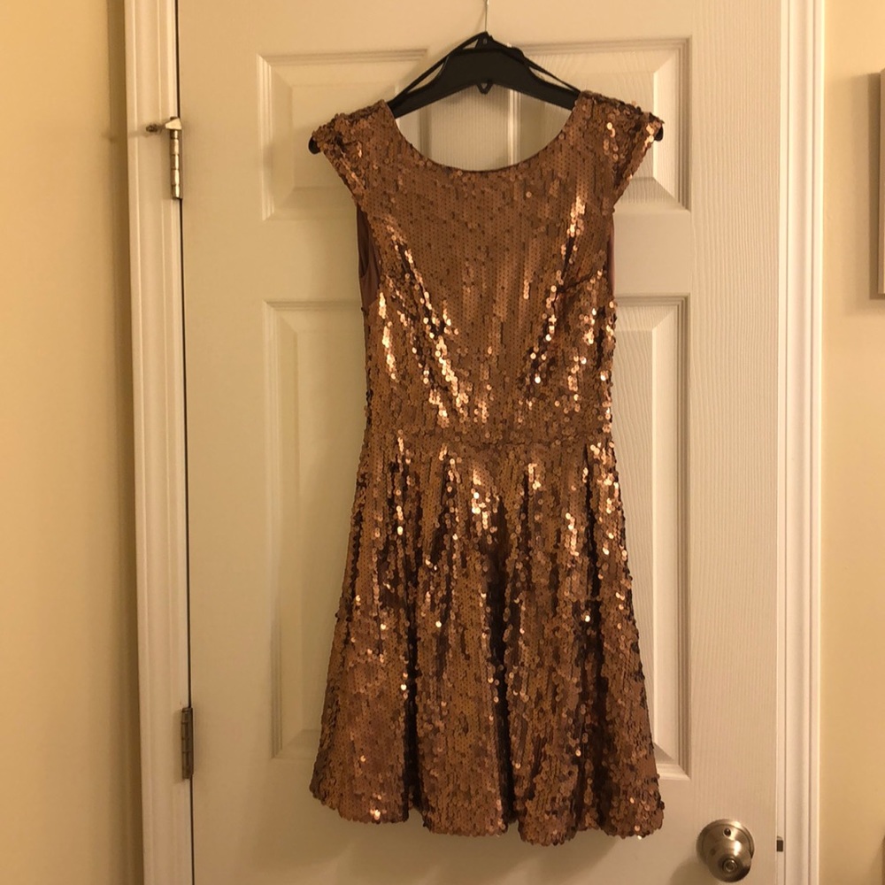 Bebe Sequin Dress
